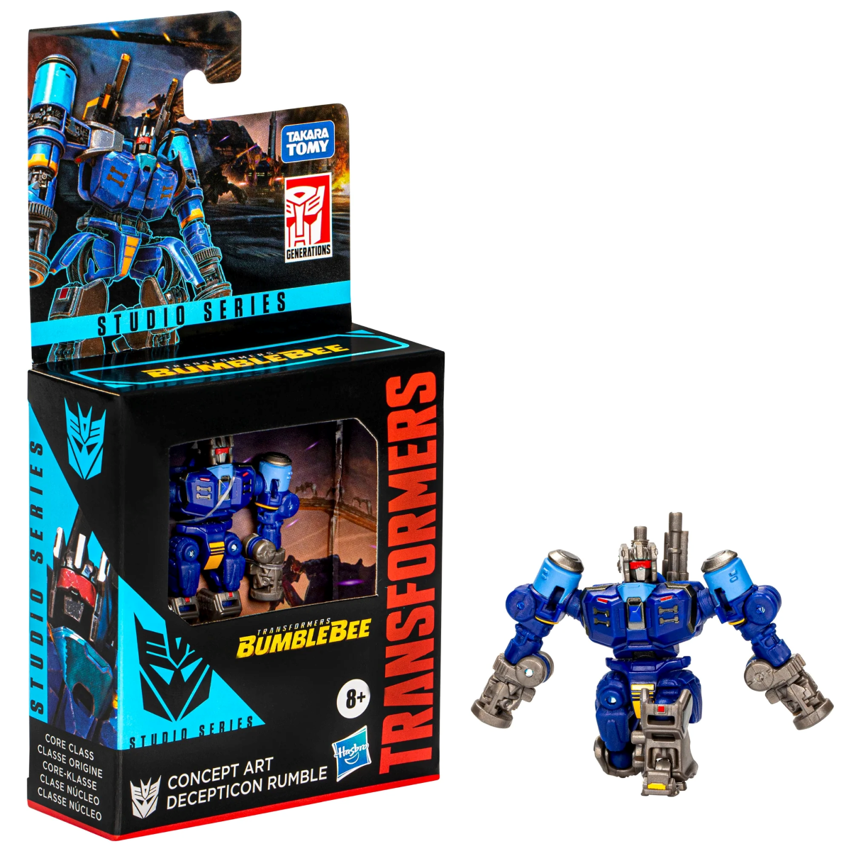 Transformers Generations Studio Series Origin Transformers: Bumblebee Concept Art Decepticon Rumble