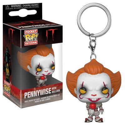 Pop! Keychain Pennywise avec Ballon Rouge