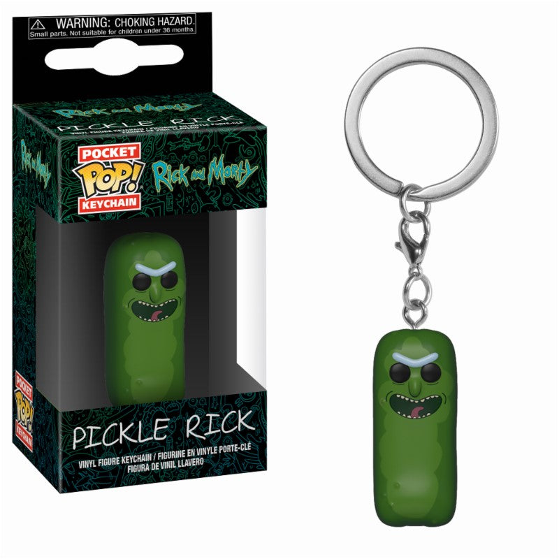 Pop! Keychain Rick-ornichon