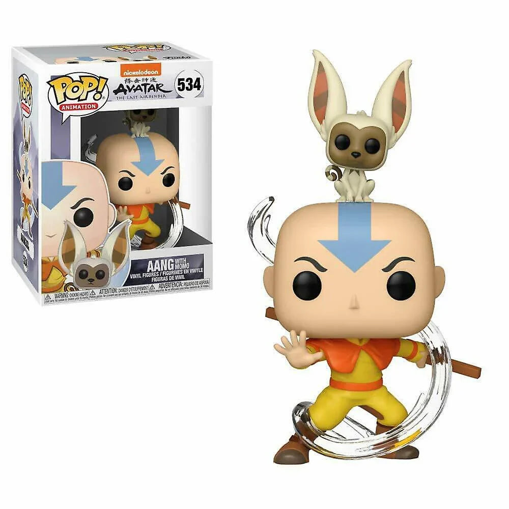 Pop! Aang met Momo 