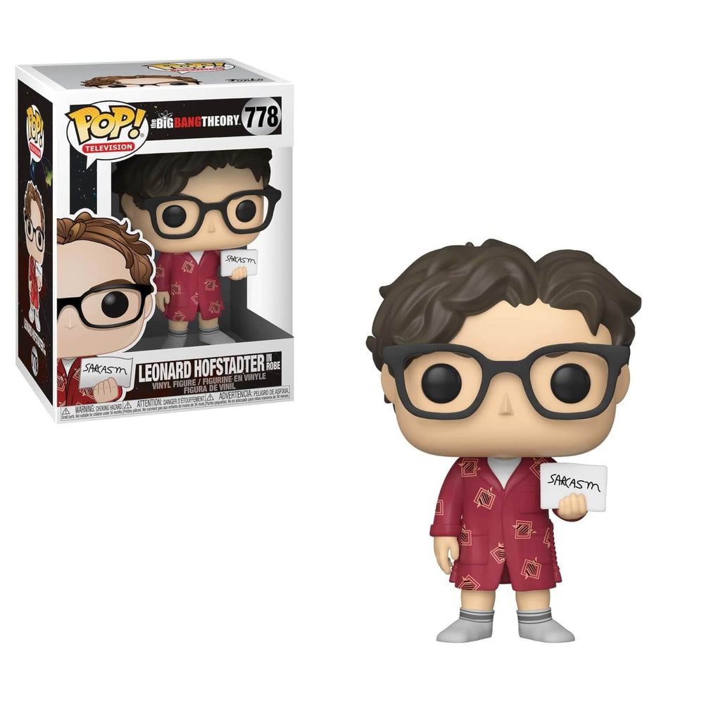 Pop! Leonard Hofstadter en Pyjama