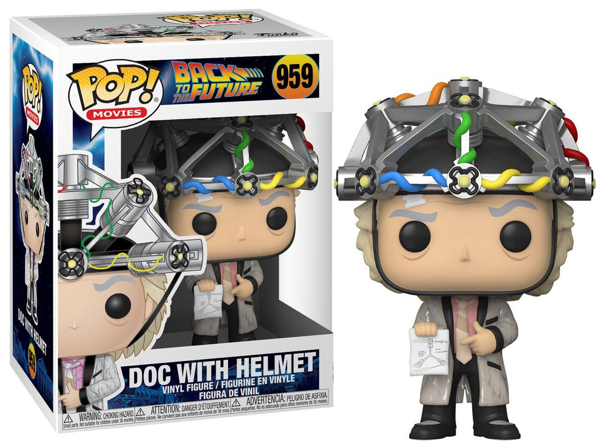 Pop! Doc Brown avec Casque
