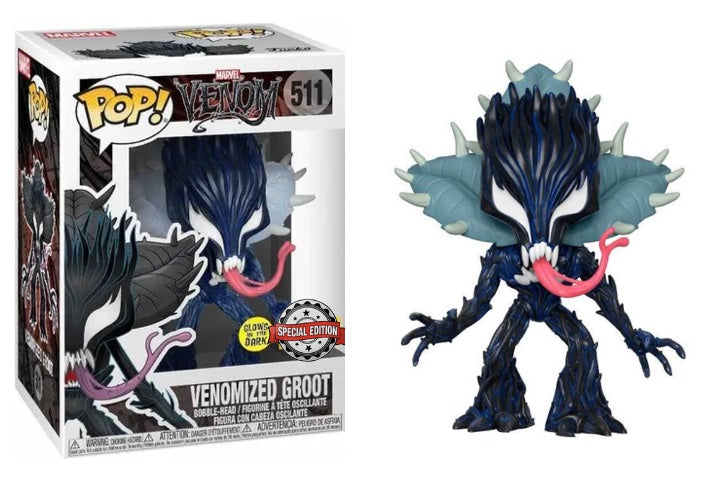 pop venomized groot glow 511