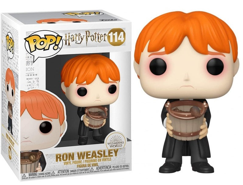 Pop! Ron Weasley with Slug Bucket