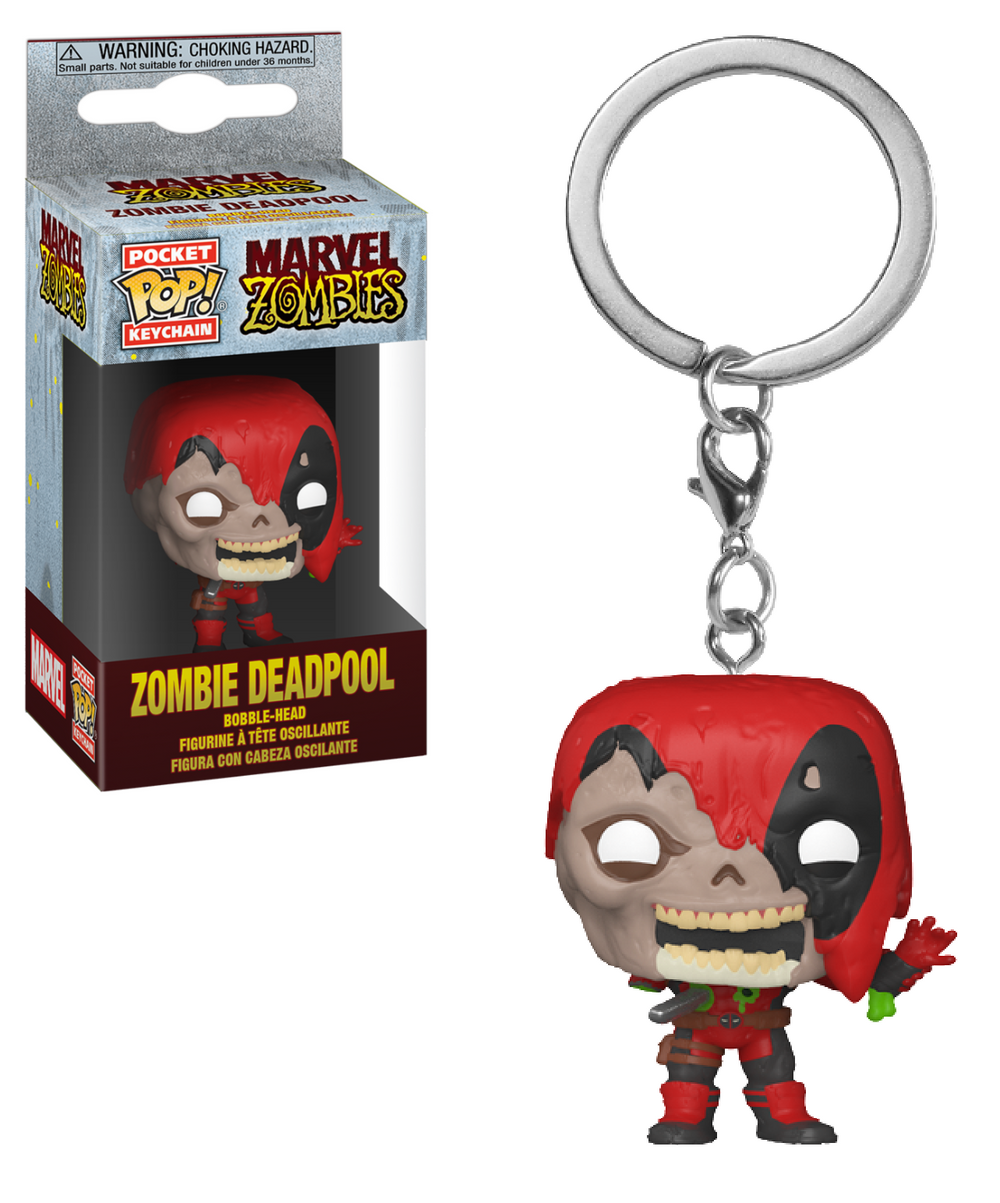 Pop! Sleutelhanger Deadpool Zombie