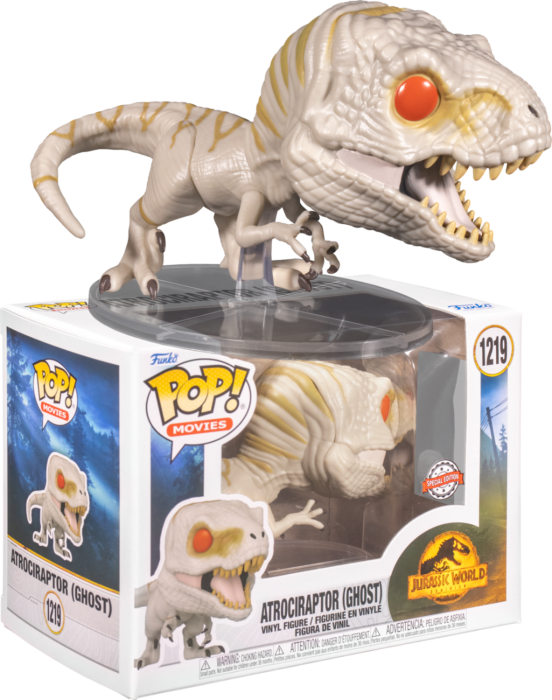 Pop! Atrociraptor (Ghost)
