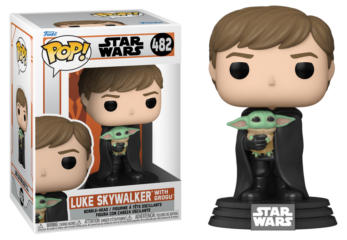 Pop! Luke Skywalker avec Grogu