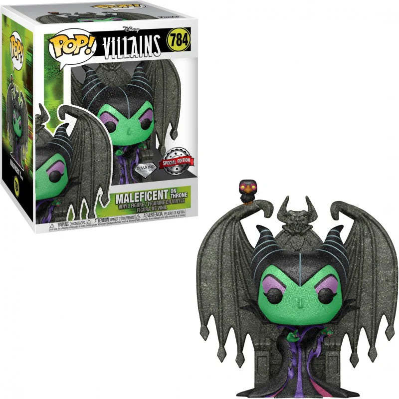 Pop! Deluxe Maleficent on Throne (Diamond)