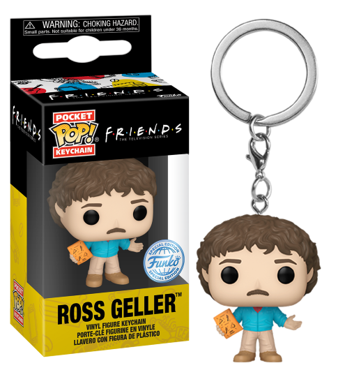 FRIENDS Pocket Pop Keychains 80's Ross