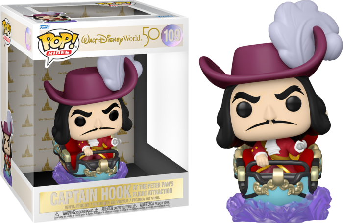 Pop! Rides Capitaine Crochet dans le Vol de Peter Pan