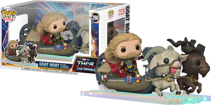 Pop! Rides Thor & Goat Boat