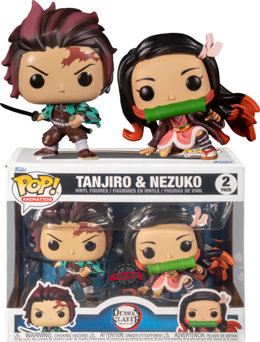 Funko Tanjiro & Nezuko (SE) - 2-Pack – Demon Slayer