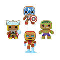 Pop! Avengers Pain d'Épices Holiday 4-Pack