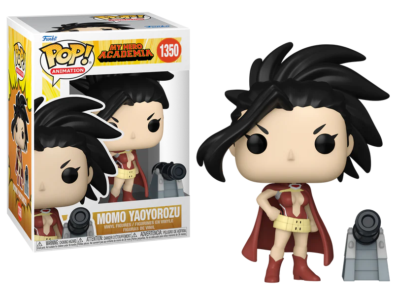 Pop! & Buddy Momo Yaoyorozu avec Cannon