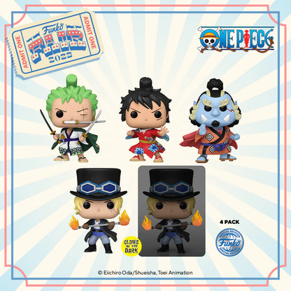 Pop! One Piece 4-pack