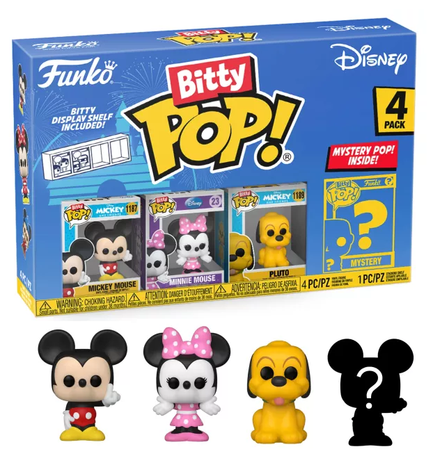 bitty pop disney 4 pack series 1