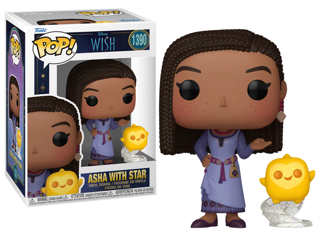 Pop! &amp; Buddy Asha with Star