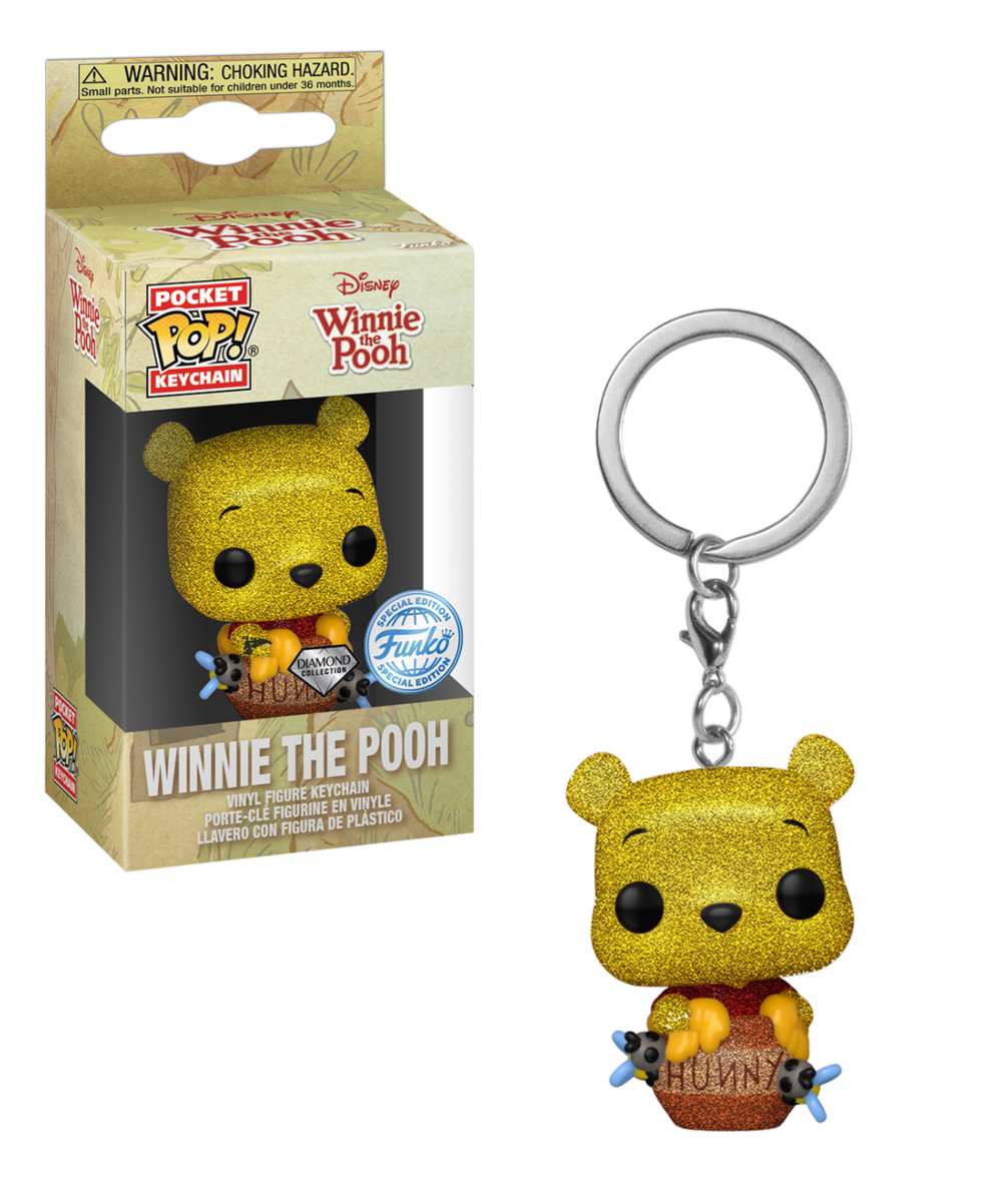 Pop! Sleutelhanger Winnie de Pooh (Diamant) (SE)