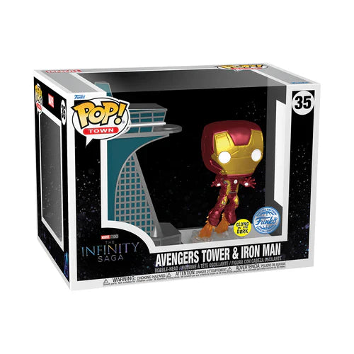 Pop! Town Tour Avengers avec Iron Man (GW) (SE)