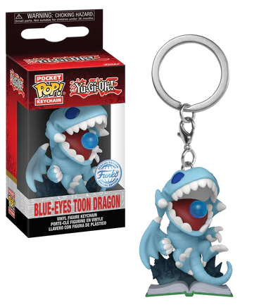 YU-GI-OH Pocket Pop Keychains Dragon Toon aux Yeux Bleus (Attack)