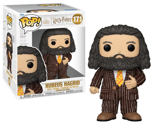 Pop! Super Rubeus Hagrid avec Tenue en Peau d'Animal