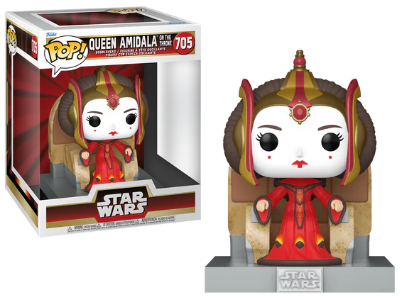 Pop! Deluxe Reine Amidala sur Trône