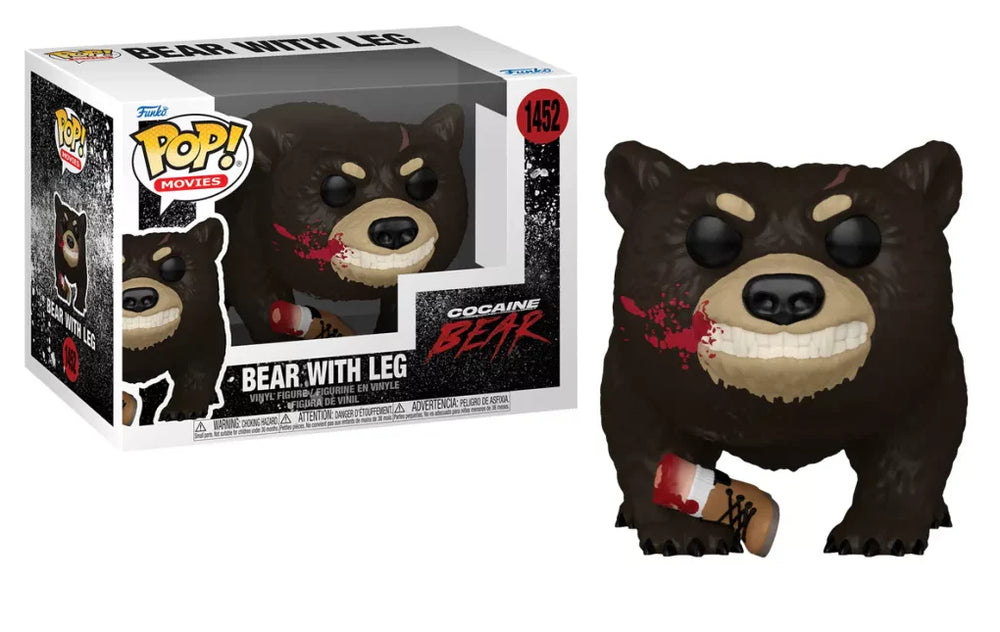 Pop! Cocaïne Bear avec Jambe