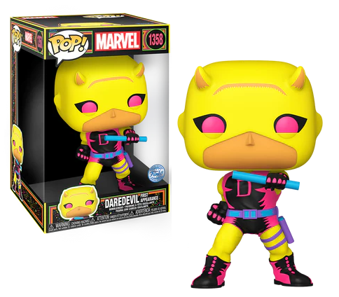 Pop! Jumbo Daredevil (Yellow &amp; Red) (Black Light)