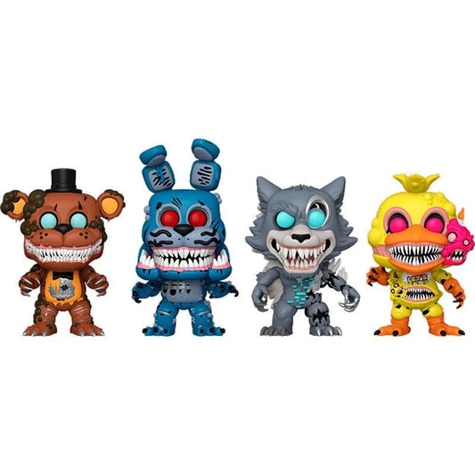 pop five nights at freddys the twisted ones 4 pack