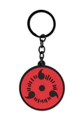 Naruto Shippuden rubberen sleutelhanger - Sharingan