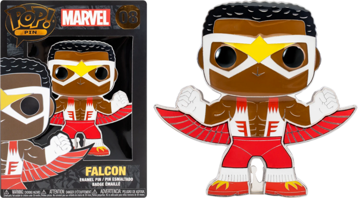 MARVEL Pop Large Enamel Pin N° 08 Falcon