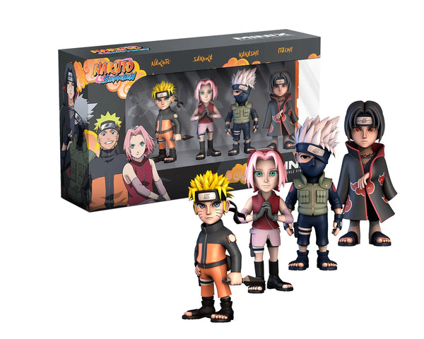 Set van 4 figuurtjes - Naruto Shippuden 