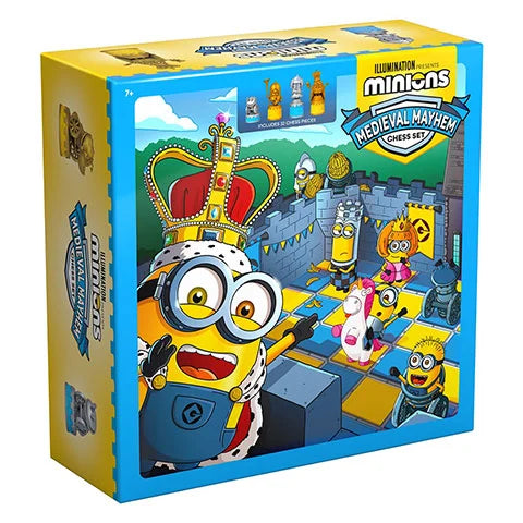 Minions Schaakbord - Middeleeuwse Chaos