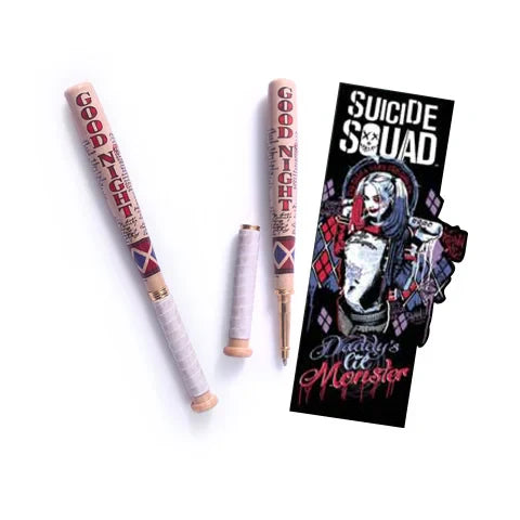 Stylo Batte de Baseball et Marque-pages Suicide Squad - Harley Quinn