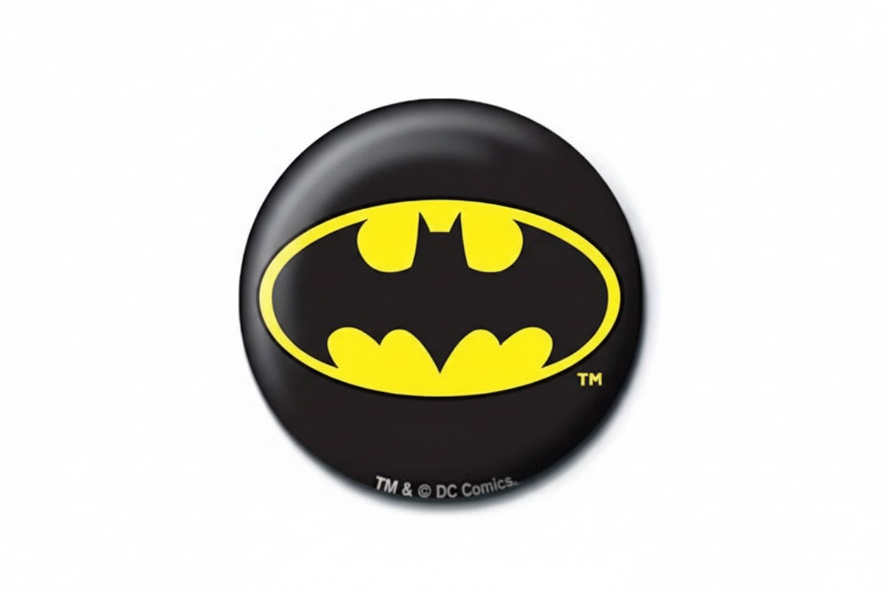 DC Symbole Batman Button Badge 25mm