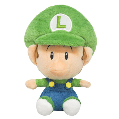 SUPER MARIO Baby Luigi Peluche 16cm