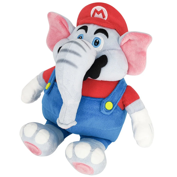 Super Mario Wonder pluche - Mario olifant