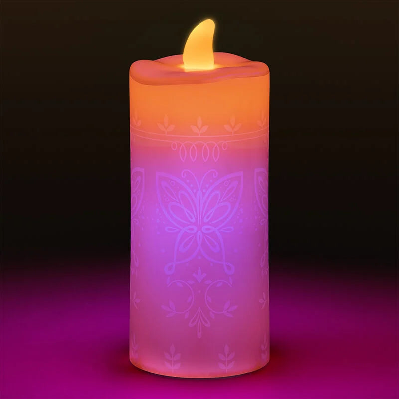 Encanto Remote Control Lamp - Candle and Butterfly