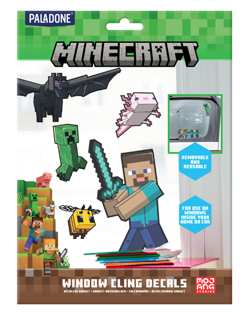 Zelfklevende stickers voor Minecraft-ramen