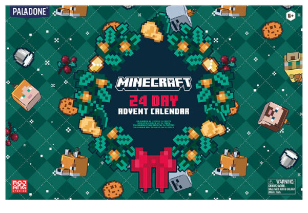 Calendrier de l'Avent Minecraft - 24 jours