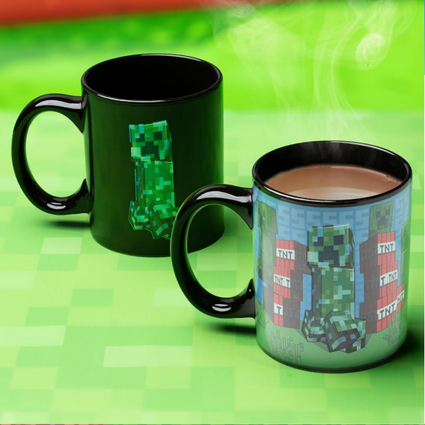 Minecraft thermoactieve mok - Creeper