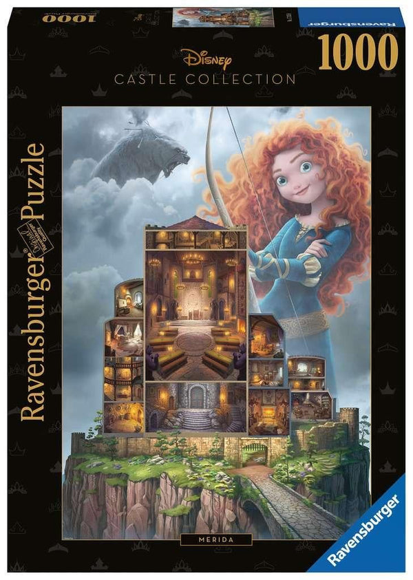 Disney Kasteel Collectie Puzzel - Merida