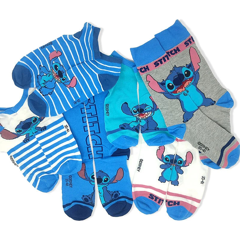 Lilo & Stitch adventskalender cadeaubox - 12 paar sokken