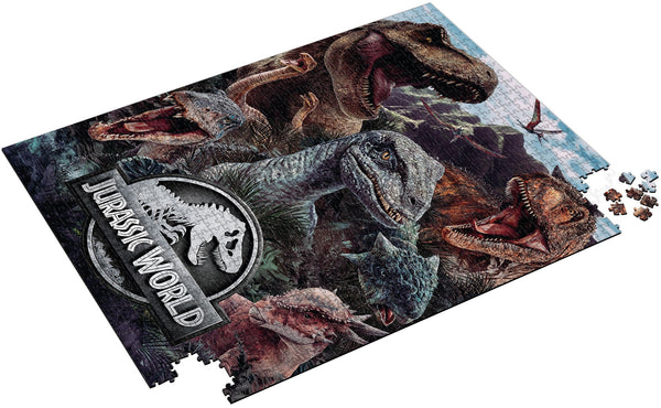 Jurassic World Puzzel - Poster Compo 