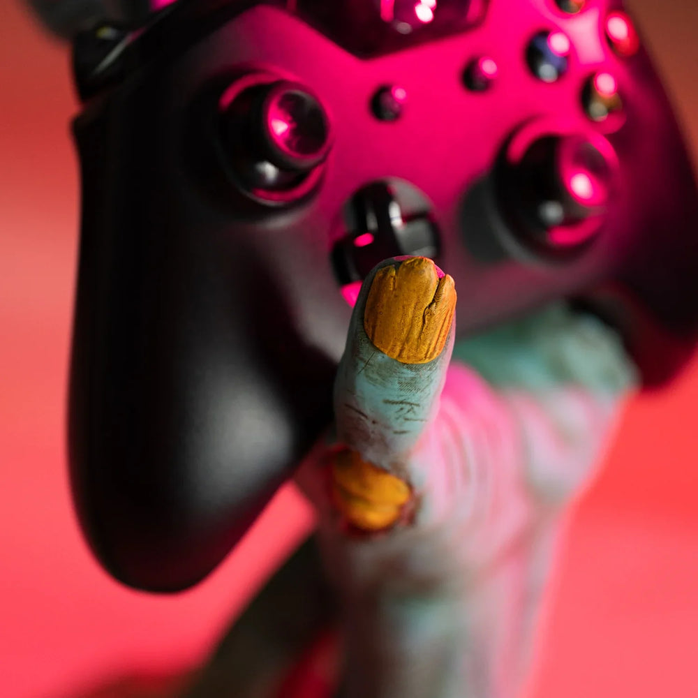 Zombie Hand Controller/Headset Holder - One More Life