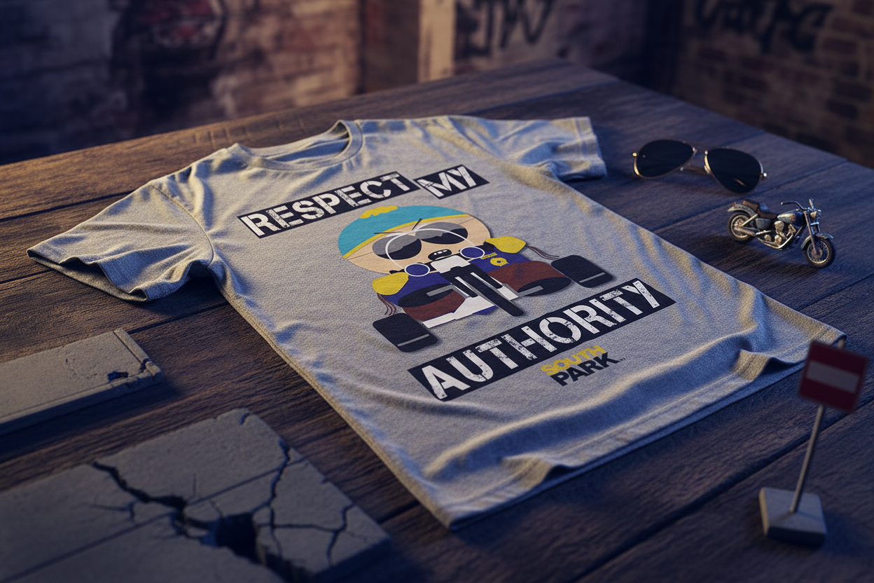 South Park T-Shirt - Respect My Authority 