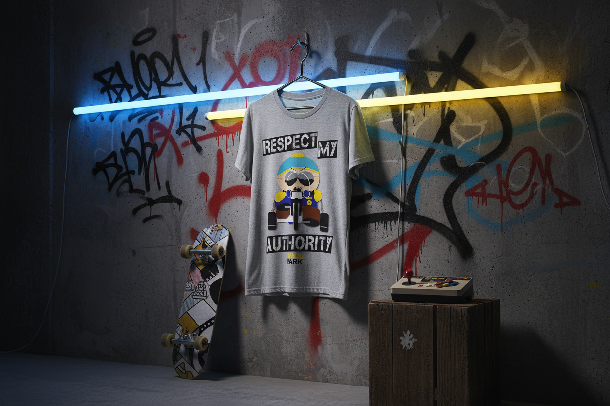 South Park T-Shirt - Respect My Authority 