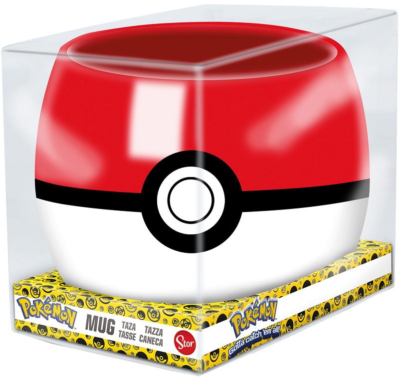 Mug 3D Pokémon Pokéball – 445 ml