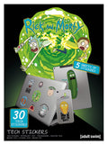 Tech Stickers Pack Rick & Morty - Adventures