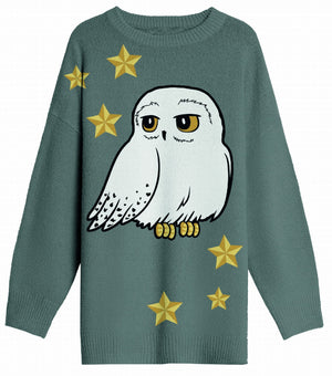 Harry Potter Christmas Sweater - Hedwig Stars